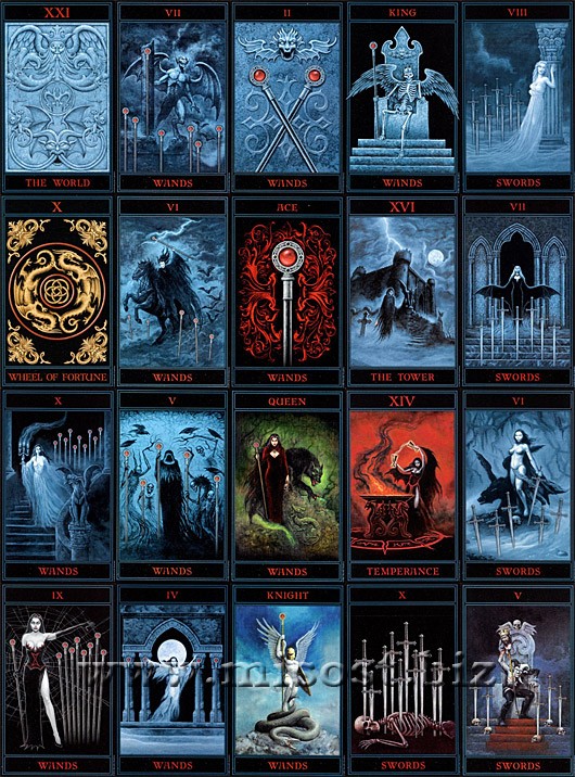 Готическое Таро Джозефа Варго (The Gothic Tarot, Joseph Vargo)