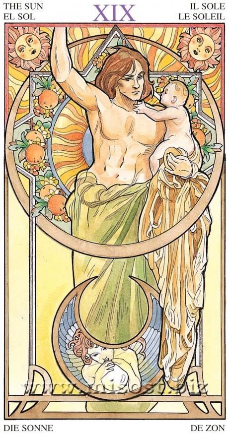 Таро Галерея (Tarot Art Nouveau, 22 Grand Trumps)