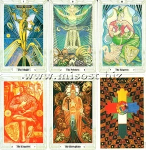 Таро Тота Алистера Кроули Де Люкс (Aleister Crowley Thoth Tarot De Luxe)