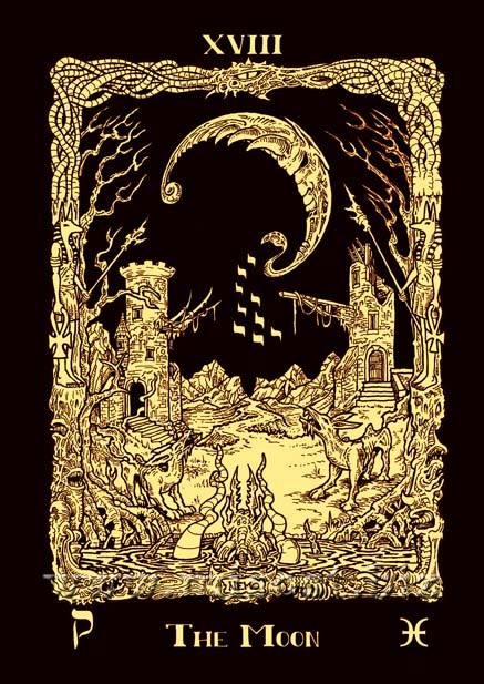 Таро Азатота (THE BOOK OF AZATHOTH TAROT CARDS)