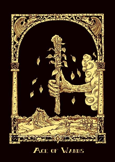 Таро Азатота (THE BOOK OF AZATHOTH TAROT CARDS)