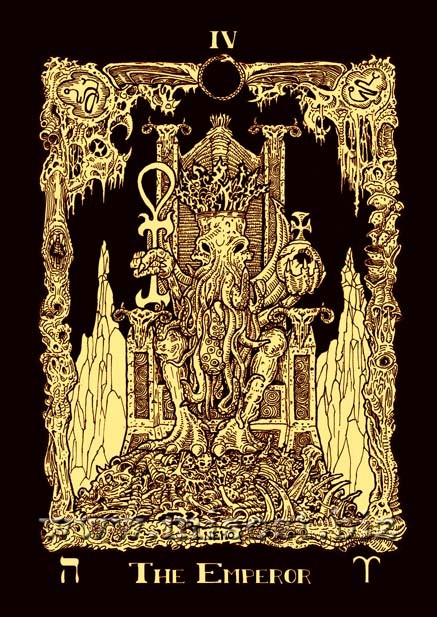 Таро Азатота (THE BOOK OF AZATHOTH TAROT CARDS)