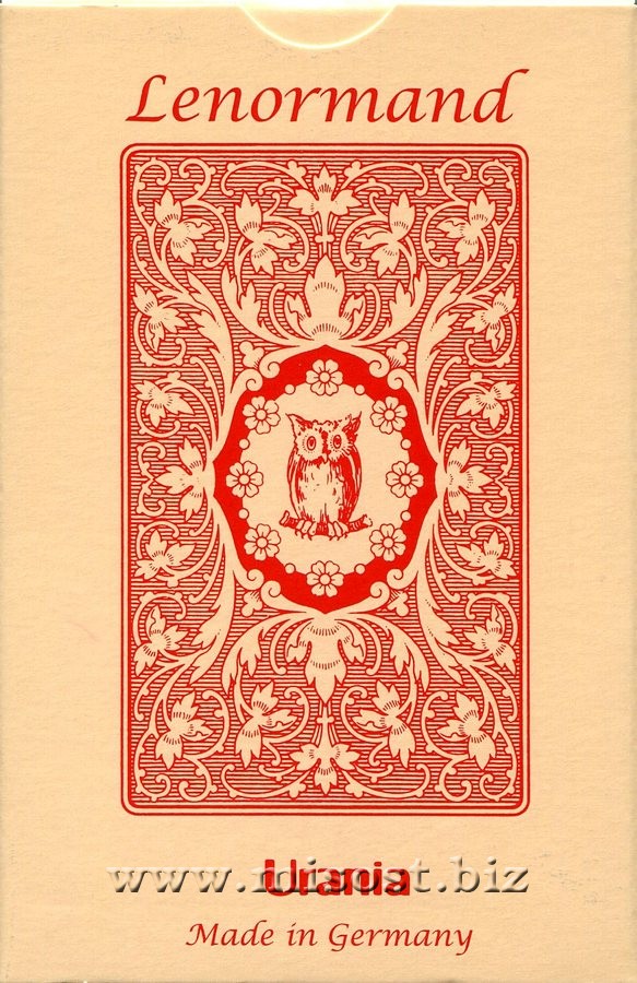 Оракул Ленорман Красная Сова (Mlle Lenormand Red Owl)