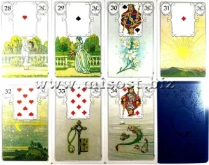 Оракул Ленорман Голубая Сова Премиум (Lenormand Blue Owl Premium Edition)